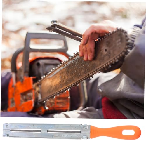 Kit de limas para motosierra Gatuida con mango de plástico para carpintería 5