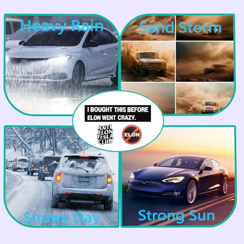 Image of 3pcs Musk Tesla Bumper Sticke - I Bought This Before Elon Went Crazy, Anti Elon Sticker, Teslas Bumper Sticker, Tesla Bumper Sticker Elon, Waterproof Vinyl Decal for Car, Truck, Laptop, Window