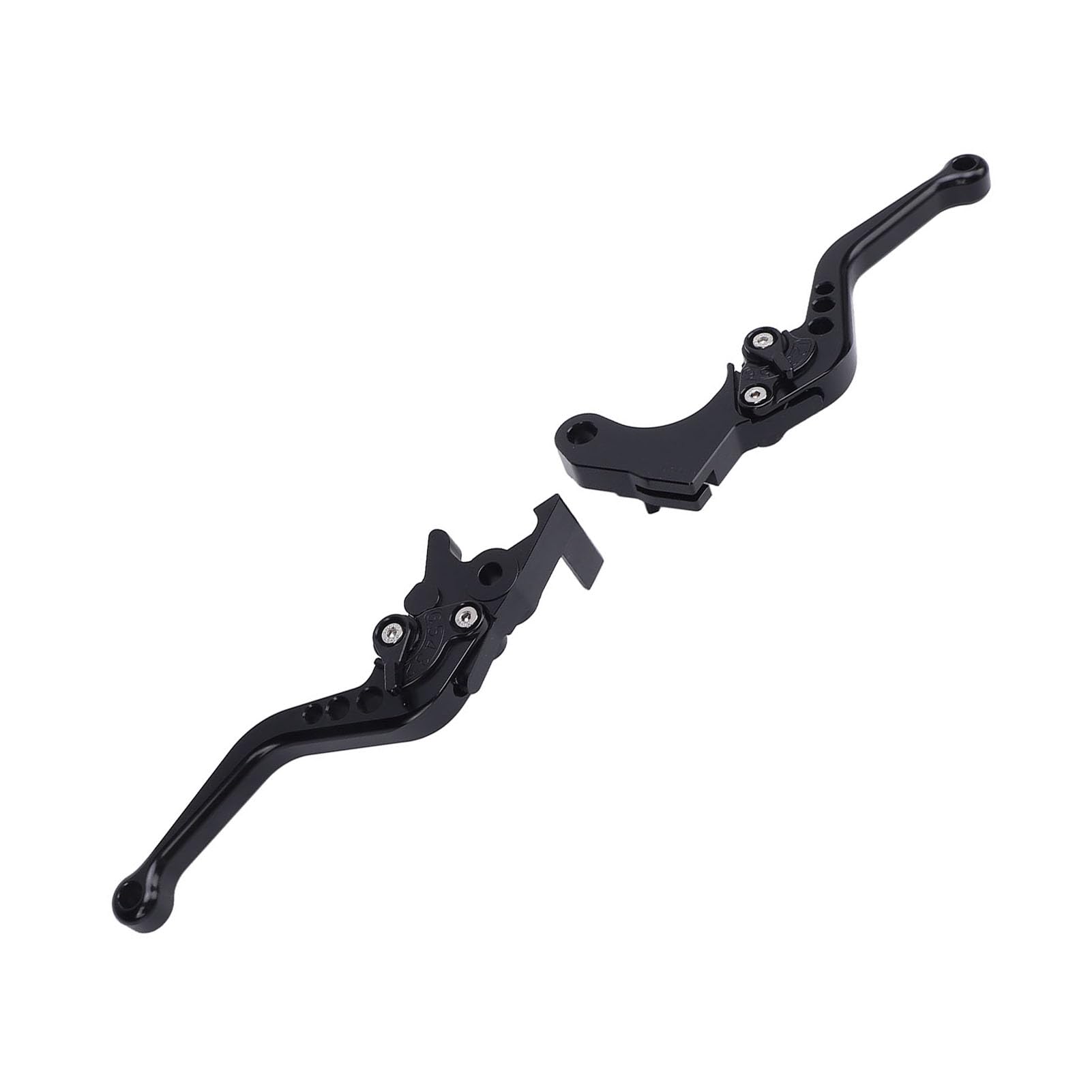 ANGGREK Leve Frizione e Freno Corte Regolabili Compatibili con CMX1100 CM1100 Africa Twin 2021-2025 Coppia Nero
