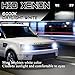 55W Heavy Duty HID Xenon Replacement Bulbs Bundle with AC Digital HID Fast Bright Replacement Ballast for 12V Vehicles (6000K Daylight White, H8/H/H11(They are Same))
