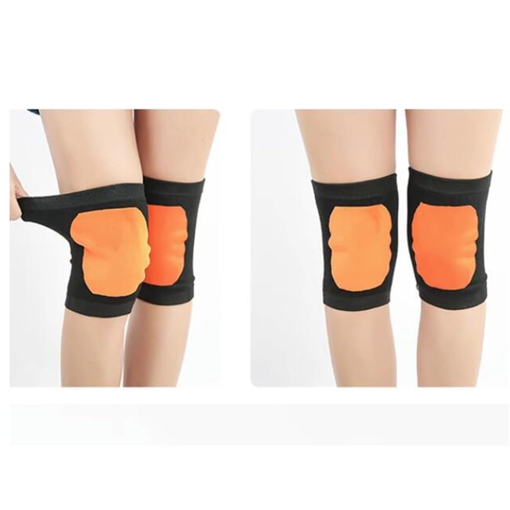 MRKU Rodilleras Deportivas Antideslizantes con Soporte, Calentadores y Protectores para Mujer, Resistentes al frío y al Calor; Protectores para Hombre (versión Delgada).