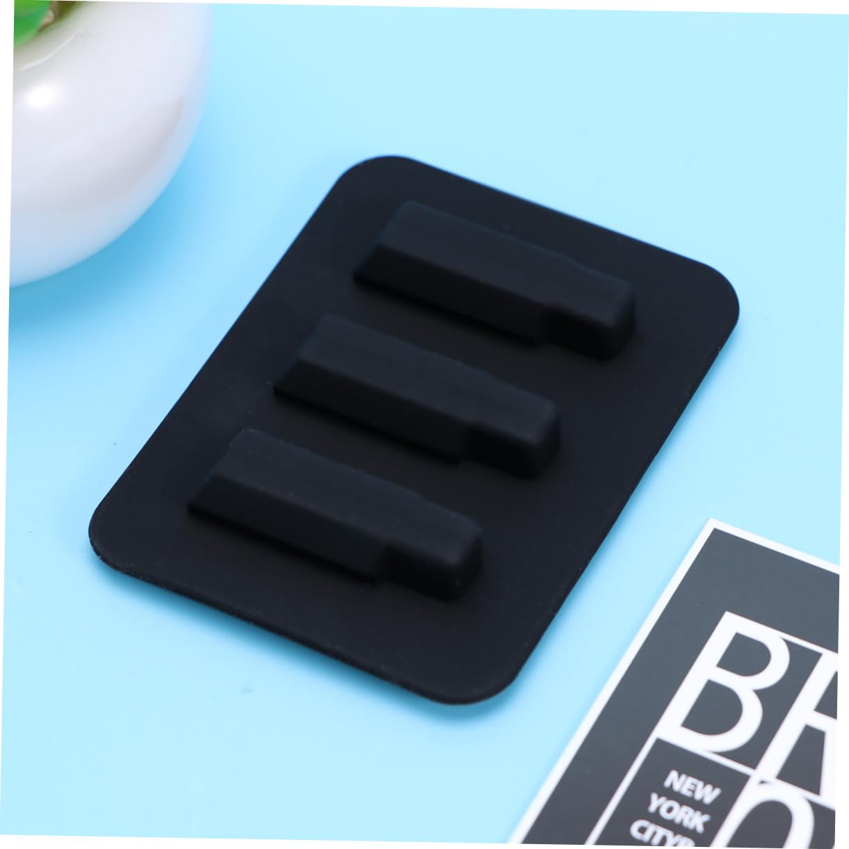 FAVOMOTO 6 Pcs Guitar Mute Pad Guitar Practice Mute Noise Reduction Preserves Tone Easy to Carry