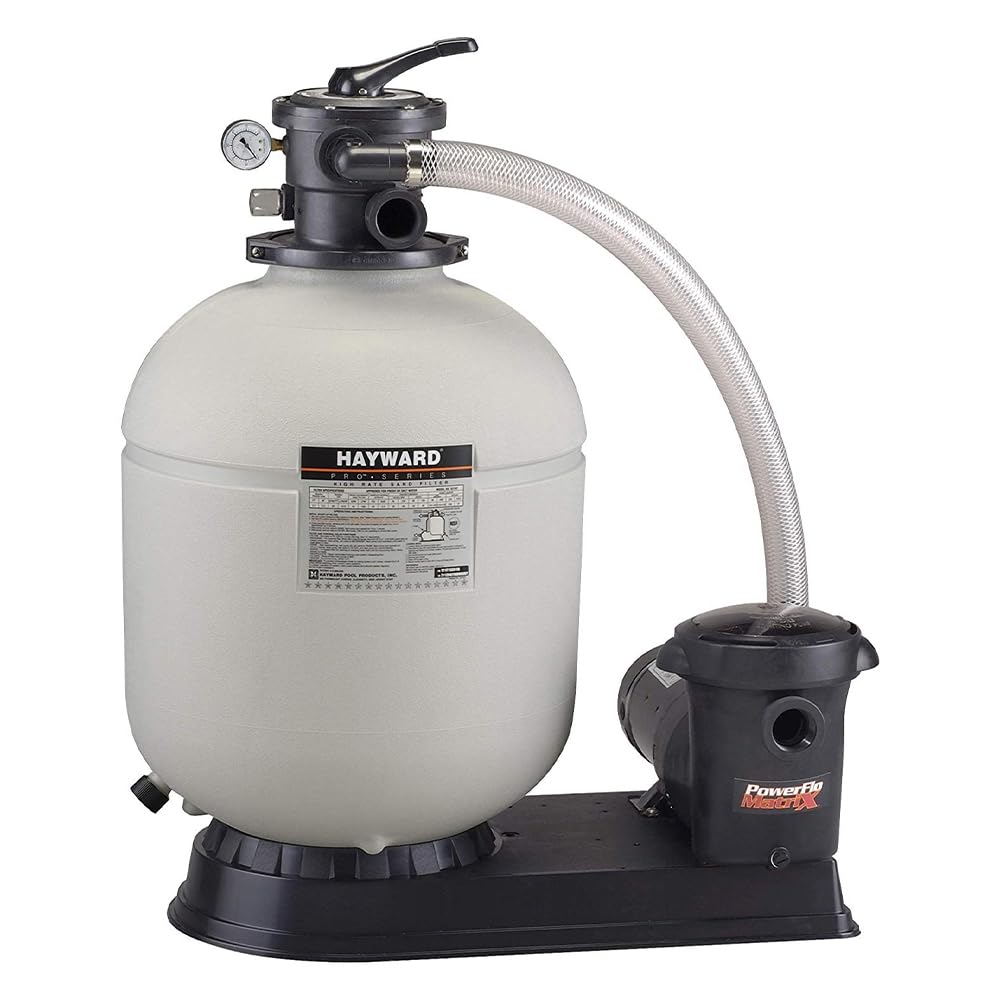 Hayward W3S210T93S ProSeries 21 In., 1.5 HP Sand Filter System for Above-Ground Pools