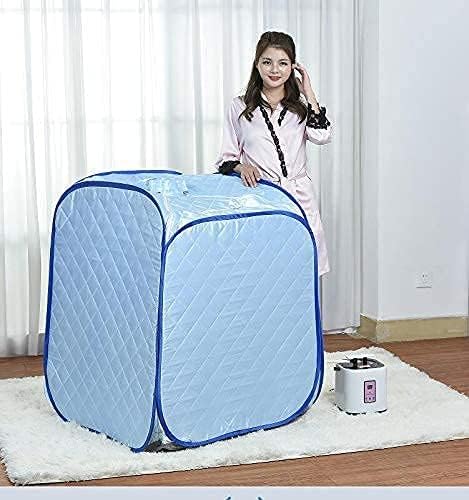 Portable Steam Sauna Bath, 84 x 84 x 94 cm, 3L Steamer with Remote Control and Chair, 1000W, 9 Heat Levels-image-38