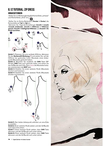 Digital Zeichnen mit Adobe Illustrator pour le stylisme de mode