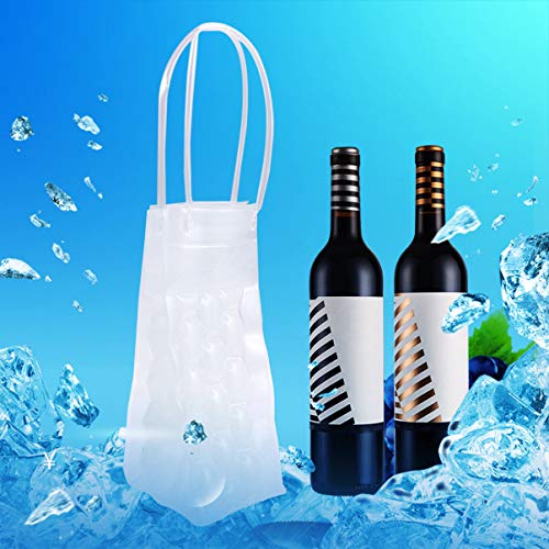 YARNOW Bolsa para vinho congelável, bolsa para vinho champanhe, refrigerador de garrafa de vinho em