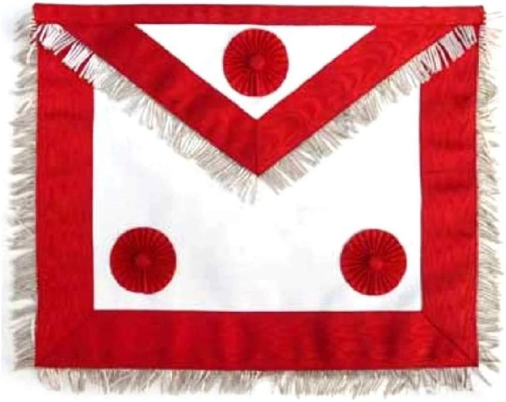Tablier maçonnique écossais Honor Master en cuir noble pour Tenue solennelle