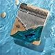 Kalimba 21 Schlüssel, Holz Fingerklaviere，Professionelle Daumenklavier Carlimba, Mbira Instrumente für Erwachsene und Kinder