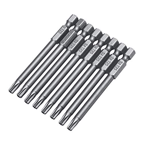 Juego de puntas Torx de 75 mm para destornillador en maletín de 27 piezas TT6-TT40