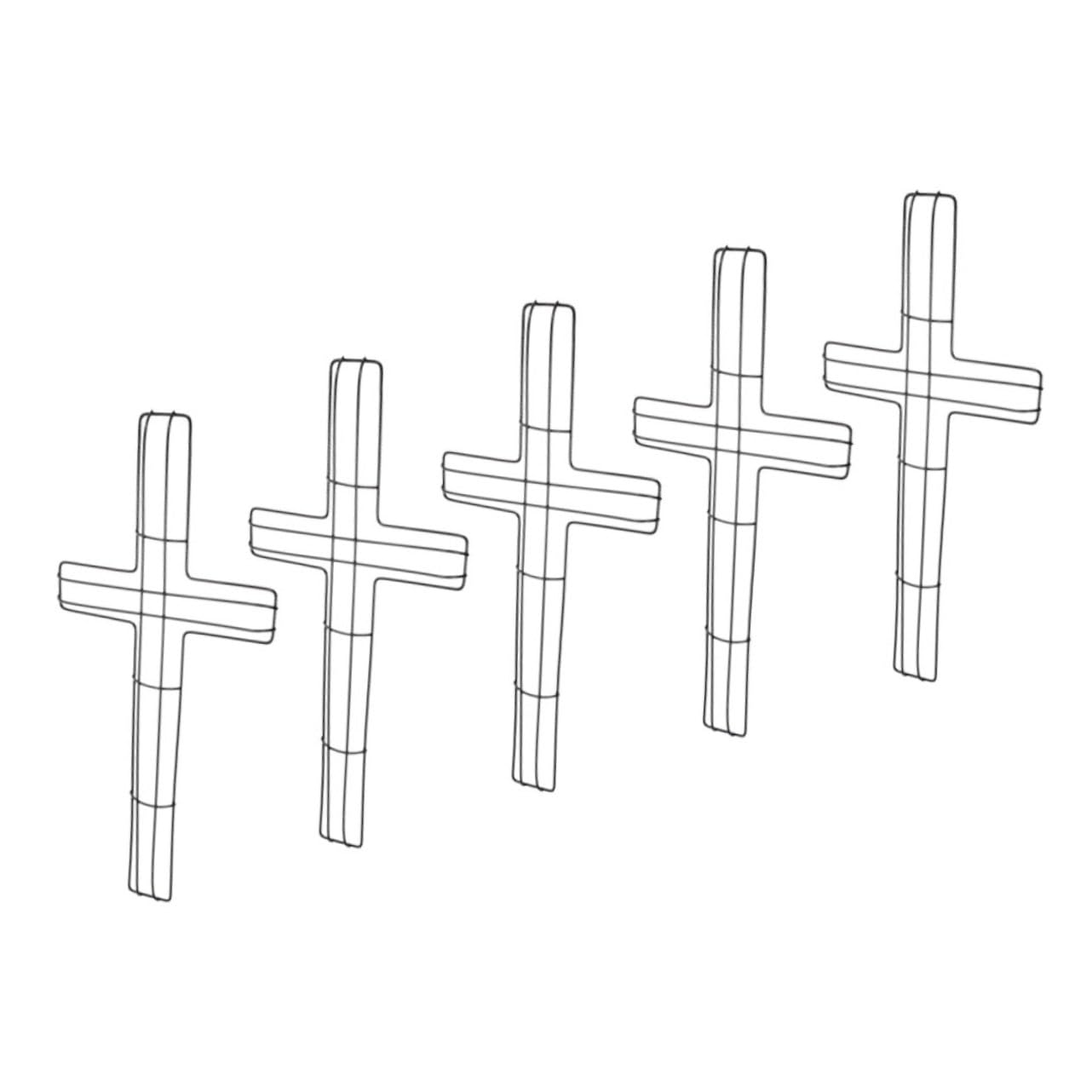Cadre de couronne en métal structure de qualité supérieure pour art mural