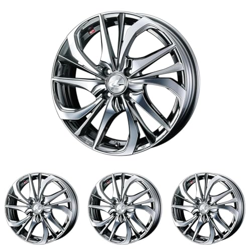 Weds LEONIS TE 17C` 4H PCD100 6.5J +50 BMCMC y0038757z (× 4)