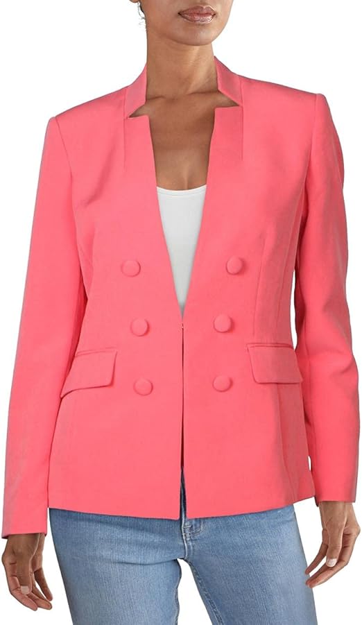 tahari red coat