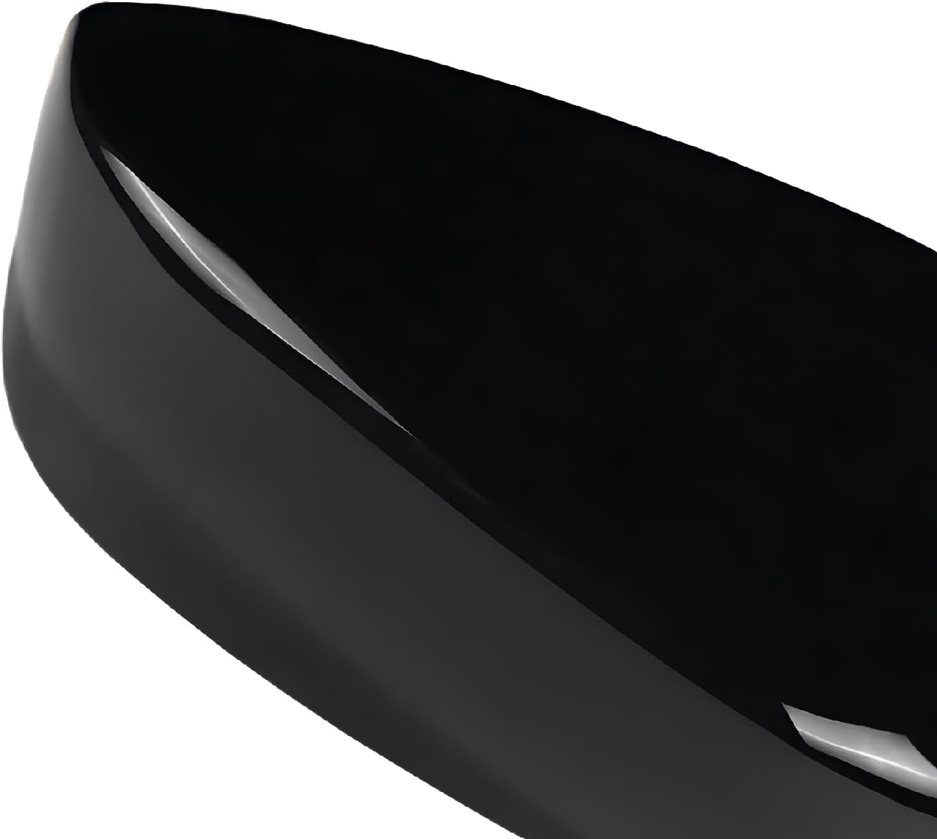 GSRECY Mirror Cover Replacement, Pair Exterior Door Side Rear View Wing Mirror Cap Shell Case Compatible with Honda Accord 2008-2013