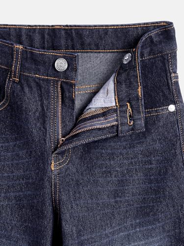 Image of Urbano Juniors Boy's Loose Baggy Fit Washed Denim Jeans Stretchable