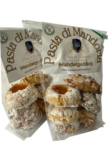 2x Pasta di Mandorla, sizilianisches Mandelgebäck, 400g