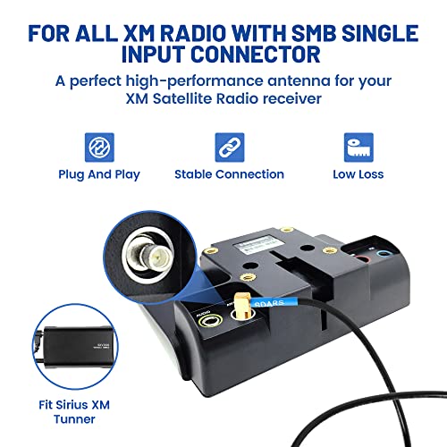 Anina 23Ft Sirius Xm Radio Antenna With Magnetic Compatible With All Sirius And Xm Satellite Radio Receiver #TOP1