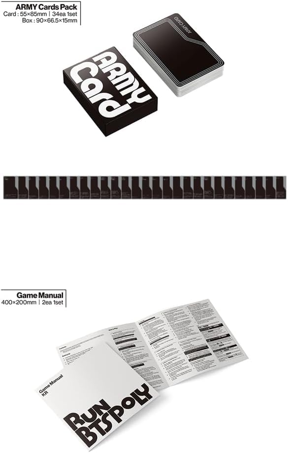Amazon.com: BTS RUN BTS POLY HIGHLIGHT PHOTOBOOK PACKAGE