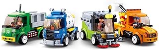Sluban Town City Cleaner Blocks 1 pc, Assorted 4 Shapes 6+