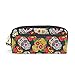 Produktbild Pen Stationery Bag Cup Kosmetische Schminktasche Pencil Case Pouch Geldbörse Reißverschluss für Student Boy Girl Mexican Day Dead Sugar Skull