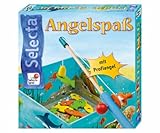 Inhalt: 18 Fische, 1 Angel, 1 Würfel, Spielanleitung