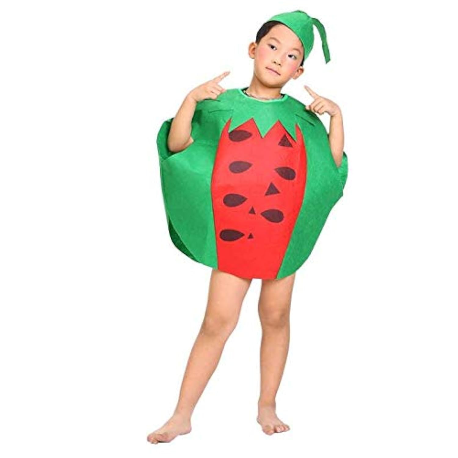 Shopzinia Fun Fruit Watermelon Costume For Cosplay, Fancy Dress Party, Halloween Party, Theme Party