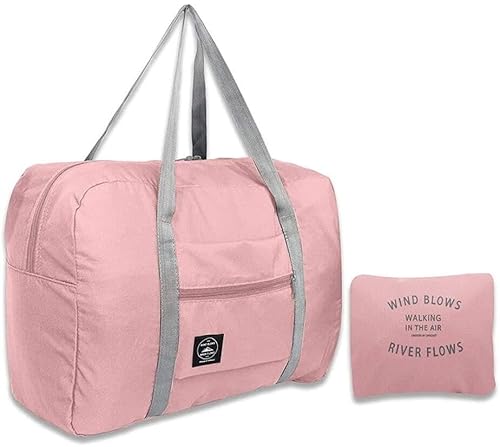 Generic Folding Travel Bag Suitcase Handle Ultralight Compact Large Capacity Boston Bag Carry-on Bag Travel Storage Pocket Convenient Goods Business Trip Folding