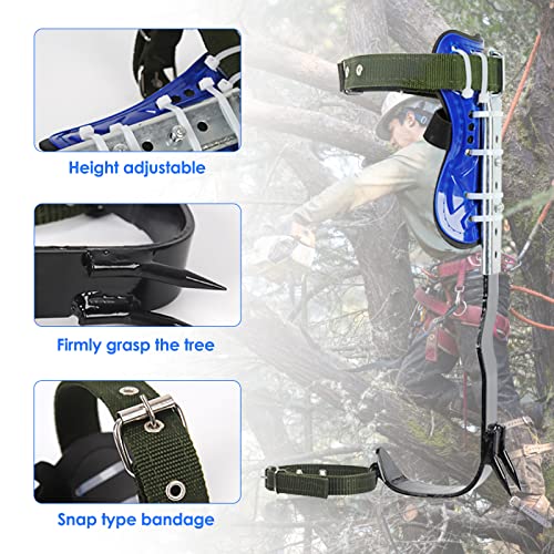 Griffe élagage stable pour grimper sans glisser avec pointes d'escalade réglables - 2