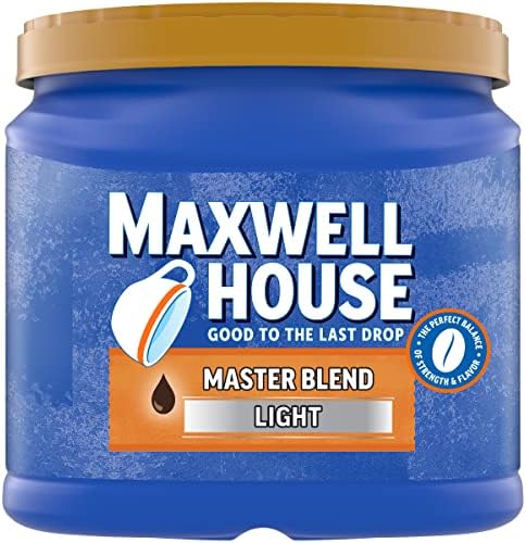 Maxwell House Master Blend Light Roast Ground Coffee (26.8 oz Canister)