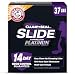 ARM & HAMMER Clump & Seal SLIDE Platinum Multi-Cat Clumping Cat Litter, Easy Clean Technology with No Scrubbing, 14-Day Odor Control, 37 lbs