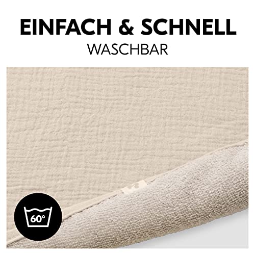Hauck Auflage/Topper für Wickelauflagen wie Change N Clean - Beige – Ansicht 5