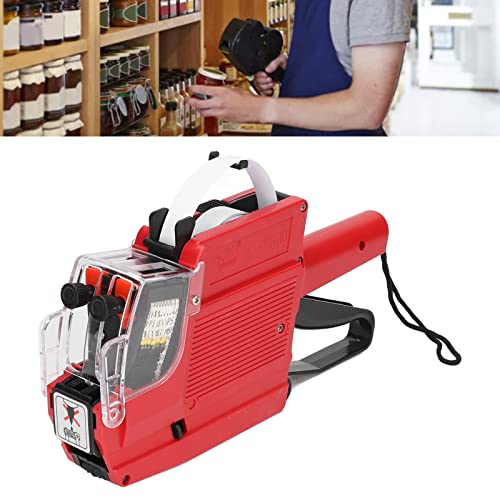 Stitch Gun Price Tag Gun, 10 Digits 2 Lines Label Maker Pricing Label ...