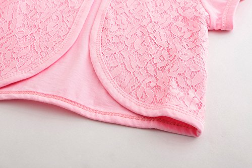 Image of CHENXIN Girl Shrugs Knit Long /Short Sleeve Lace Bolero Cardigan Shrug