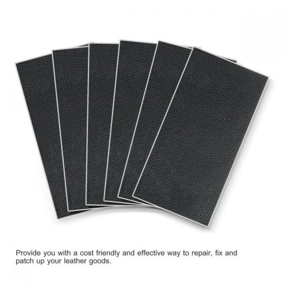 generic Leather Repair Patch Tape, Self Adhesive Leather Repair Kit for Furniture, Car Seat,Vinyl Leather Repair Kit for Office Chairs, Couch, Sofa, Luggage, Black, new1036