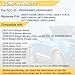 Vurkcy Key Fob Replacement for 2007-2012 Nissan Altima/ 09-14 Maxima & Murano/ 09-12 Infiniti FX35/ 08-13 G37/ 09-13 FX50/ 14-16 Q60 QX70/ 11-12 G25/ 07-08 G35, KR55WK48903 KR55WK49622,4 Buttons