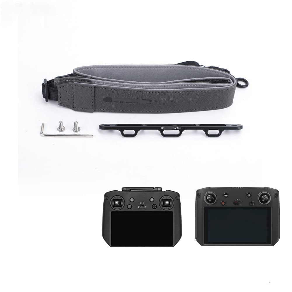 Per DJI RC Pro Smart Controller Display ad alta luminosità Cordino da collo Controller pellicola di vetro Custodia in silicone Set accessori Drone accessori (colore: cordino)