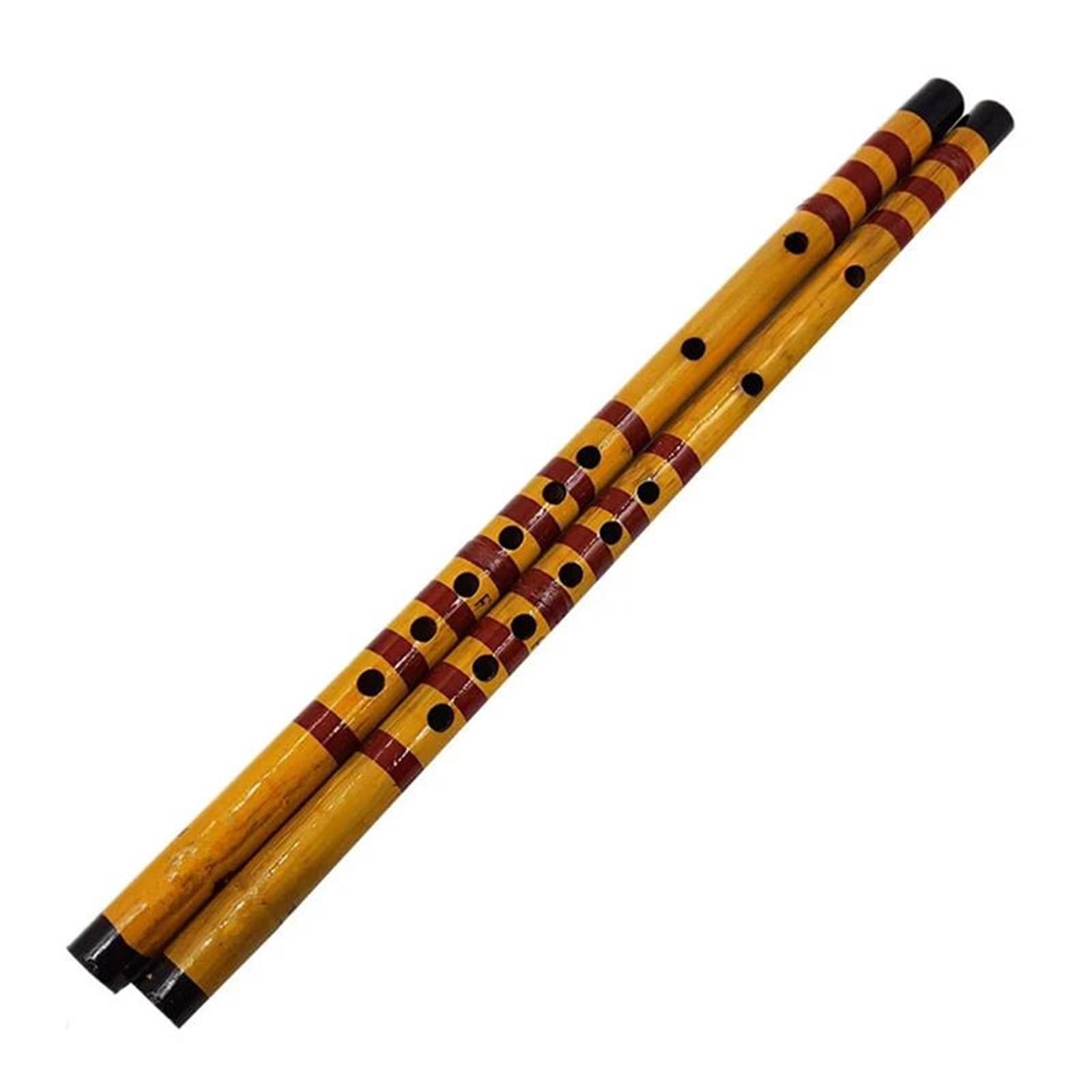 Flauta de bambú profesional Flauta De Bambú Larga Tradicional Clarinete Instrumento Musical De 7 Agujeros
