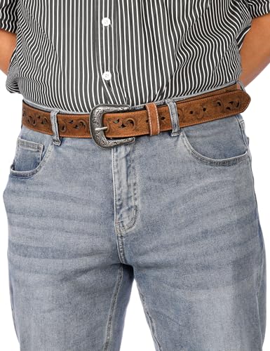 image for Vantrava Western Belt Buckle for Men & Women - Nickel-Free Metal 1.5