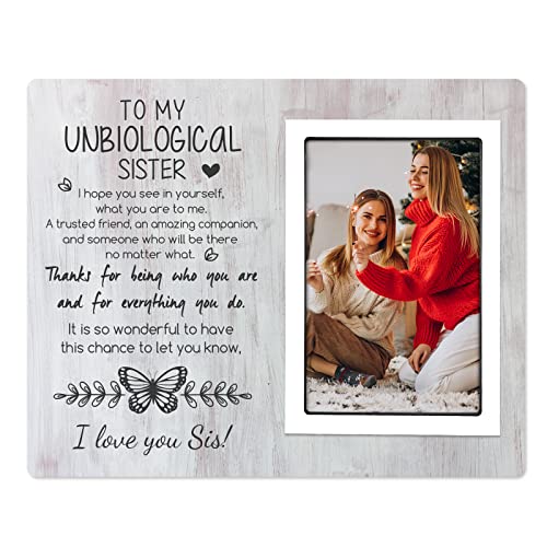 Product Image of the SteadStyle Sister Gifts - Picture Frame with 'Sister' Picture, Perfect for Birthday or Friendship Gifts, Fits 4x6 Inches Photo