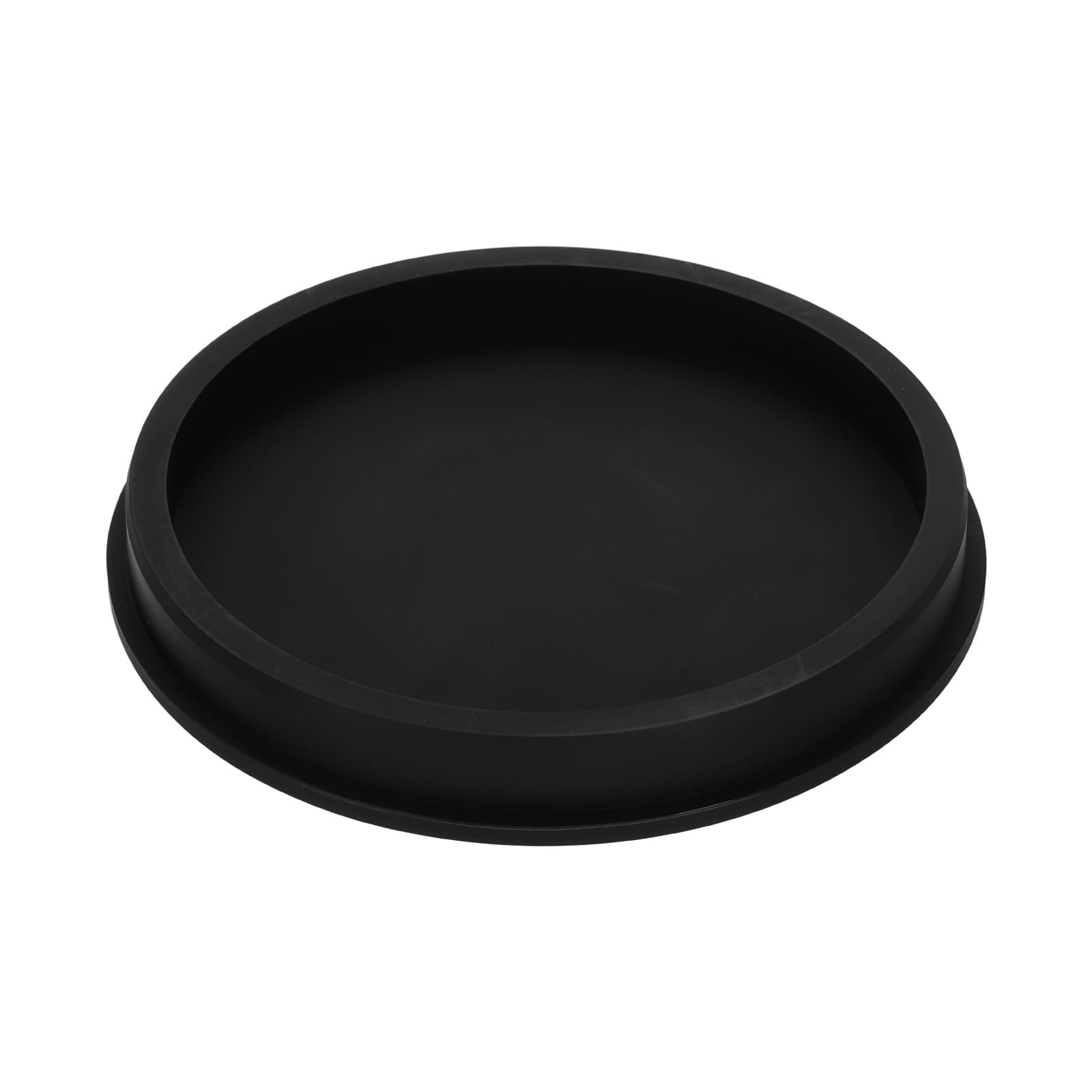 sourcing map Silicone Hole Plug, Waterproof Round Rubber Stoppers T-Shaped Sealing Plugs Pipe End Caps Fit 175mm/6.89" Hole for Coating Plating, Black