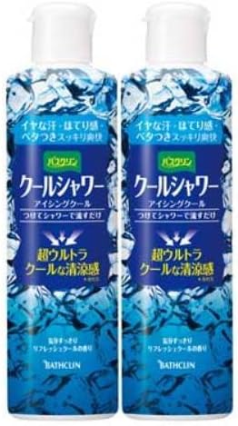 Japanese Bathsalt Bath Queen cool shower icing cool two set 250mL ยกร 2