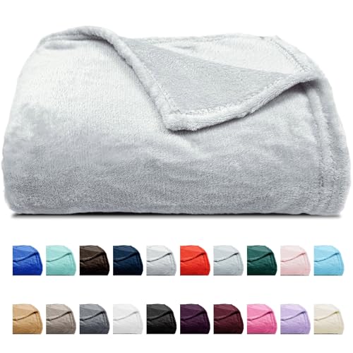 MANEMI - Manta Franela 130 x 160, Manta sofá, Microfibra 100% Poliéster Extra Suave, Manta para Cama, sobre Cama, Plaid