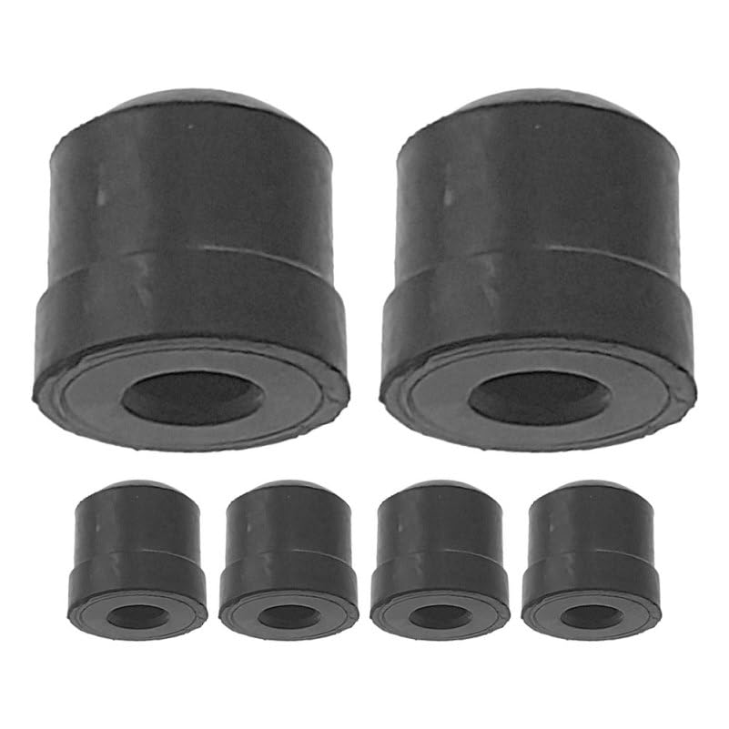 SUPVOX Lot De 6 Embouts De Trombone En Caoutchouc Pour Coulisse 1.10X1.10X0.40Cm Protection Anti-Bruit Et Anti-Glissement Accessoires Pour Instrument