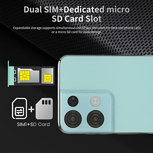 5G Mobiele Telefoon, Android-smartphone Ontgrendeld, 5G WiFi 4 GB RAM 64 GB ROM-telefoon met Dubbele Kaartsleuf, 16 MP 8 MP HD-camera, Ondersteuning voor Mobiele Telefoons met Dubbele Simkaart WiFi - Afbeelding 4