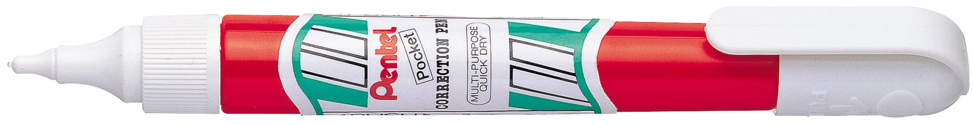 Pentel ZLC21-WF 12 Stück Korrekturflüssigkeit weiß 7 ml