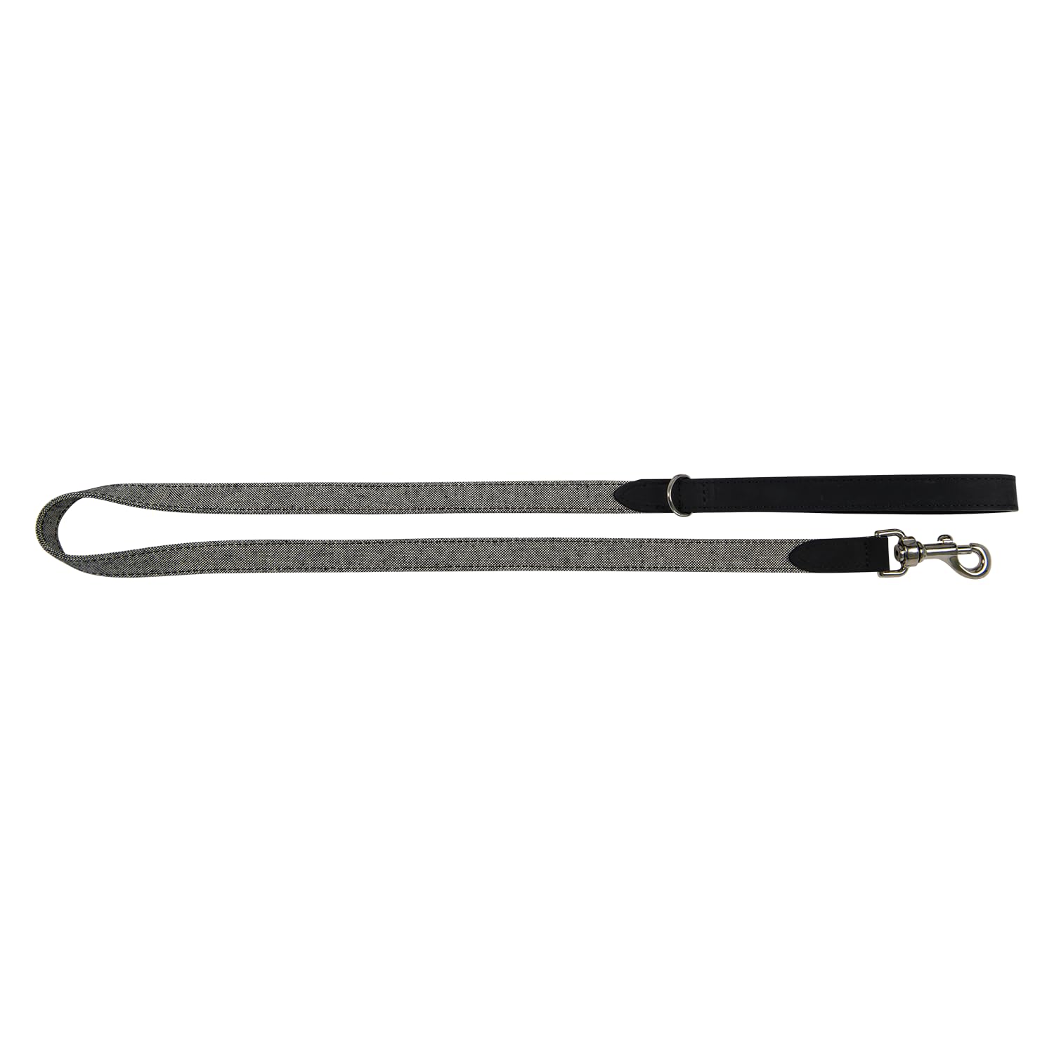 JACK AND VANILLA, Dog Lead, Quebec Model, Black, Size 20 mm x 120 cm