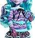 Monster High Creepover Party Doll, Twyla with Pet Bunny Dustin, Sleepover Clothes & Accessories like Hoodie, Book & Backpack