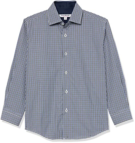 Chemise boutonnée manches longues garçon Isaac Mizrahi pour rentrée scolaire