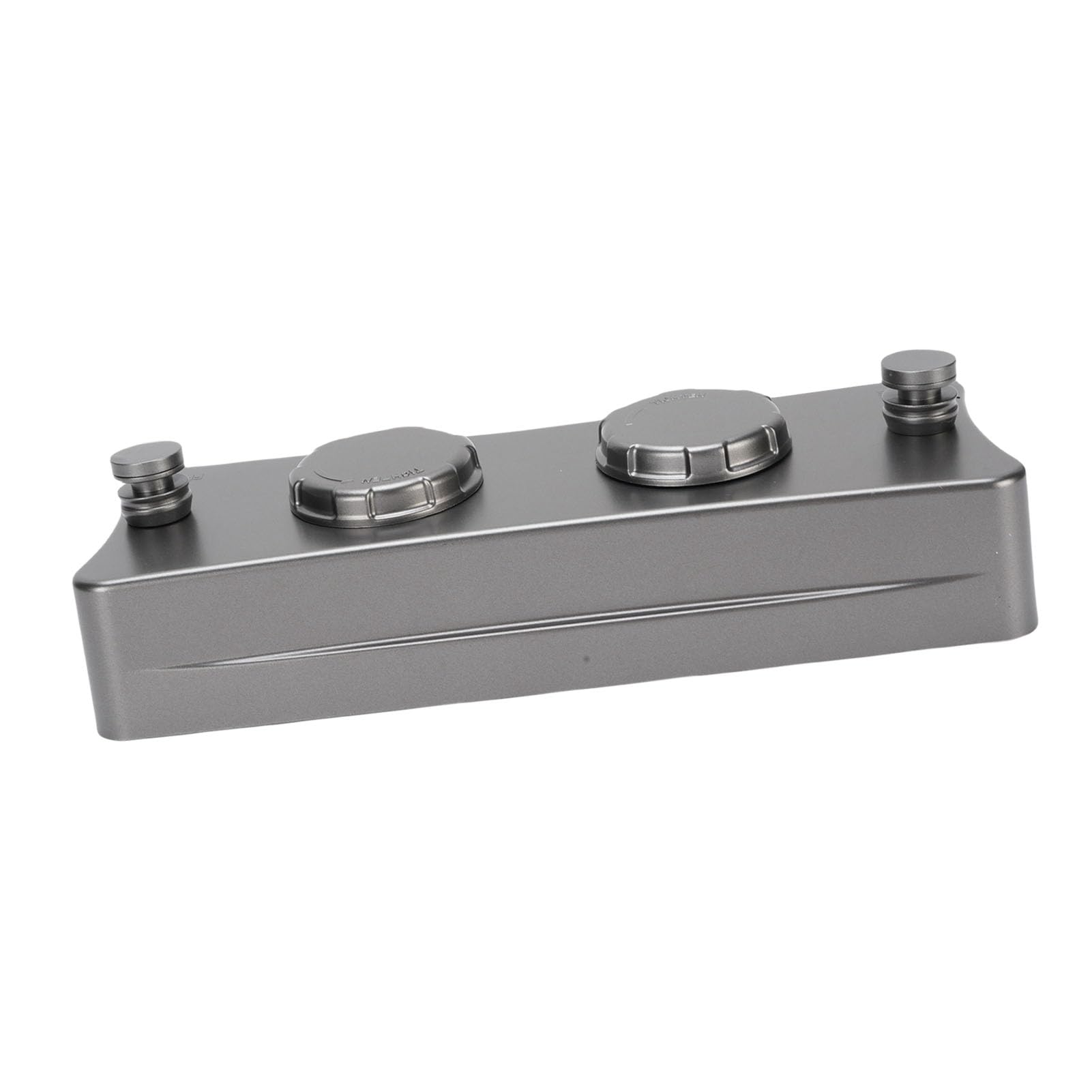 Keenso Tendedero extensible para interiores, cuerda doble de pared, alambre de acero inoxidable 304, base de aluminio ABS y espacio de aluminio, 28 x 9,4 x 4,6 cm, para baño en el balcón (gris)
