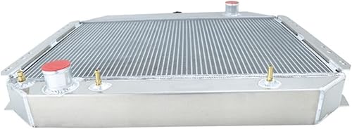 Miniatura 5 de ColQuee CU433 - Radiador de aluminio de 4 filas compatible con Ford Bronco Pickup F-150 F-250 F-350 V8 Truck 302ci, 351ci, 360c, 390ci, 400ci