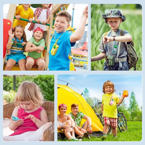 Inspireyes Talkie-Walkie Rechargeable Enfant,Cadeau Garçon Fille,Lot de 3 – vue 8